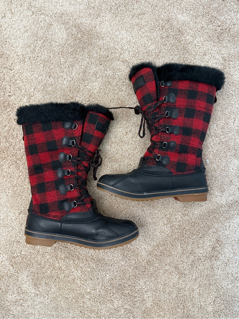 Women’s LL Bean Tall Snow Boots